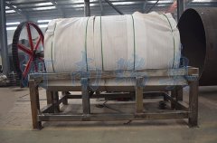 湖北客戶(hù)定制酵母烘干機(jī)火熱安裝中